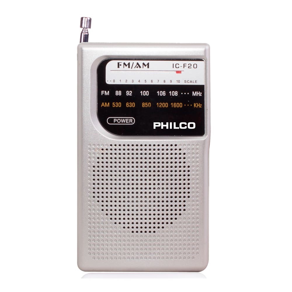 Radio reloj despertador con alarma 1.2 Philco –