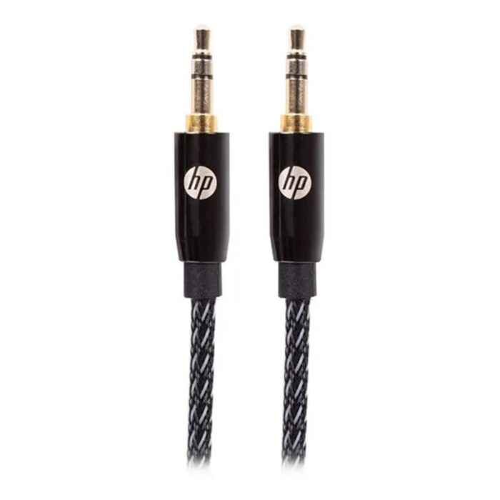 Cable Auxiliar profesional 3.5mm HP, Largo 1.5 Metros