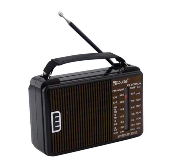 Radio Multibanda GOLON Modelo. RX-608ACW 220 Volt o a Pila