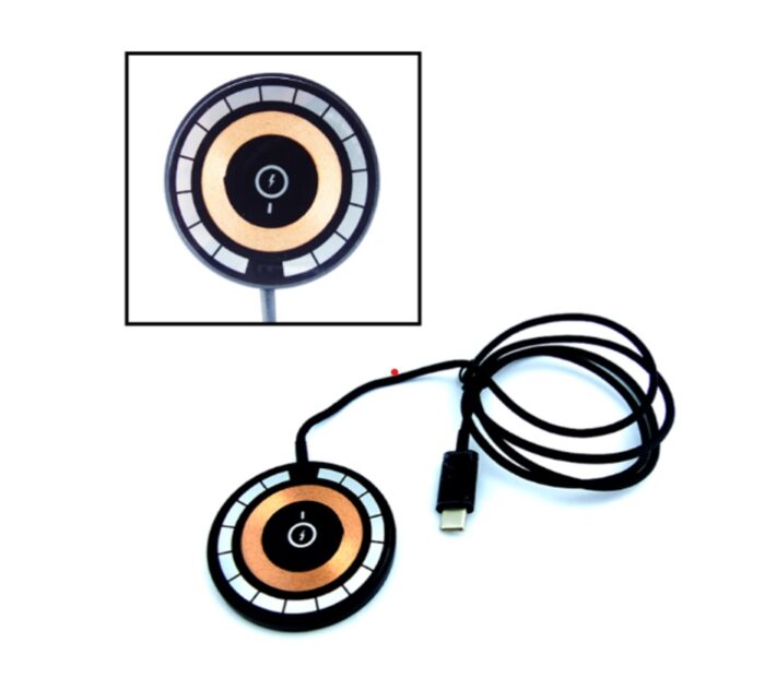 Cargador Inalámbrico Magnetico para Smartphone Tipo C - Imagen 2
