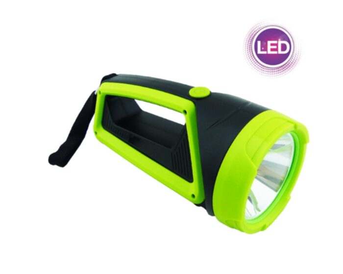 Linterna de 1 LED más 1 LED COB Portable Marca HENOYUE Modelo 856 Recargable