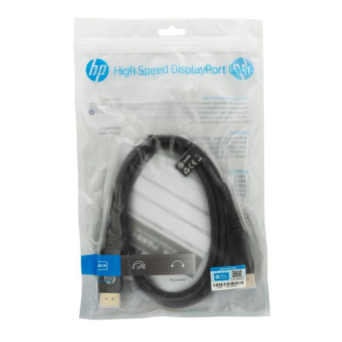 Cable DisplayPort a DP. 1 metro High Speed HP - Imagen 4