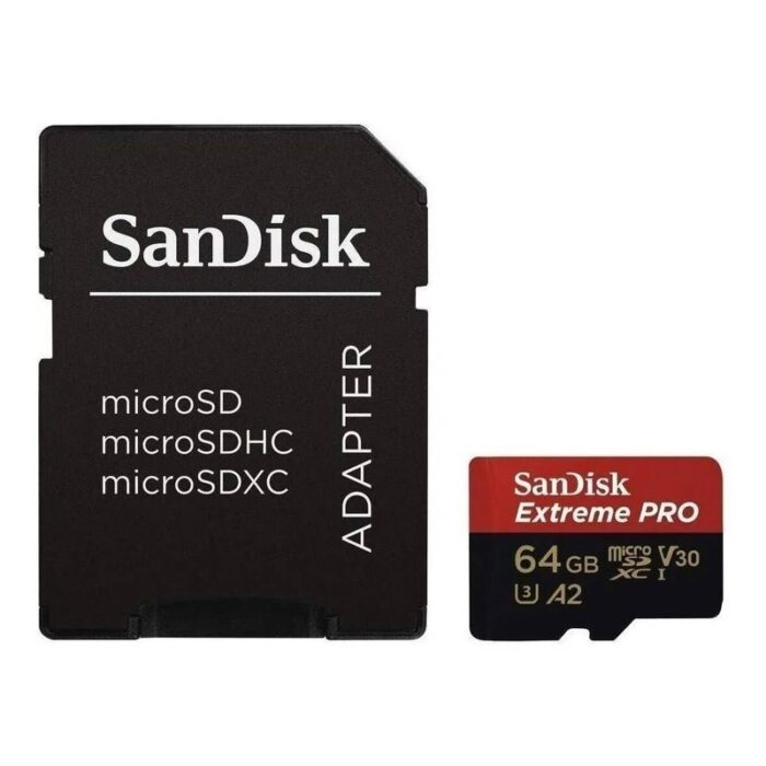 Tarjeta de Memoria Sandisk Micro SD Extreme Pro 64GB - Imagen 3