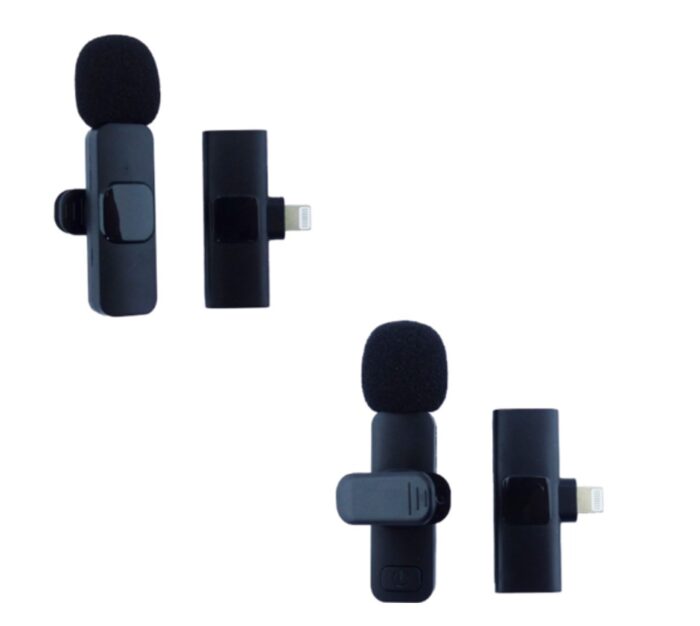 Microfono Inalambrico para Iphone Bluetooth Marca LAVALIER Modelo K8 - Imagen 2
