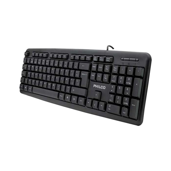 Teclado Estándar Alámbrico USB PHILCO
