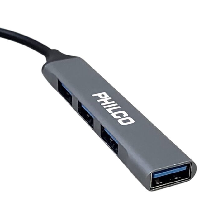 Hub 4 Puertos Usb 3.0 a Tipo C Philco - Imagen 4