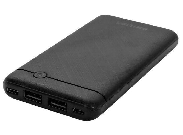 Power Bank Philips 10.000 Mah Carga Rapida DLP1710CB