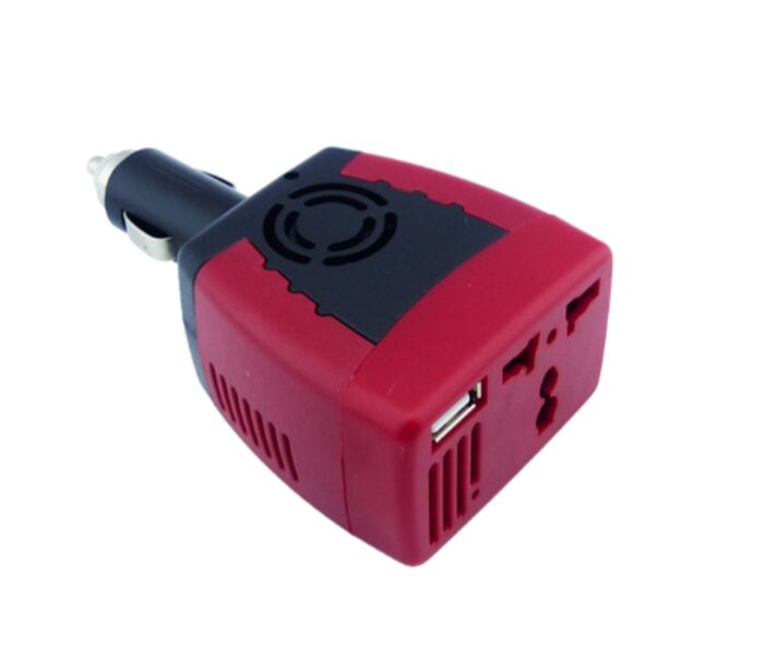 Inversor de Voltaje Para Auto 12 Volt Con USB A 110-220 Volt en 150 Watt