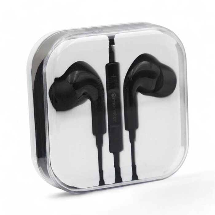 Audifonos Alámbricos Monster M21 3.5 Mm Negro - Imagen 4