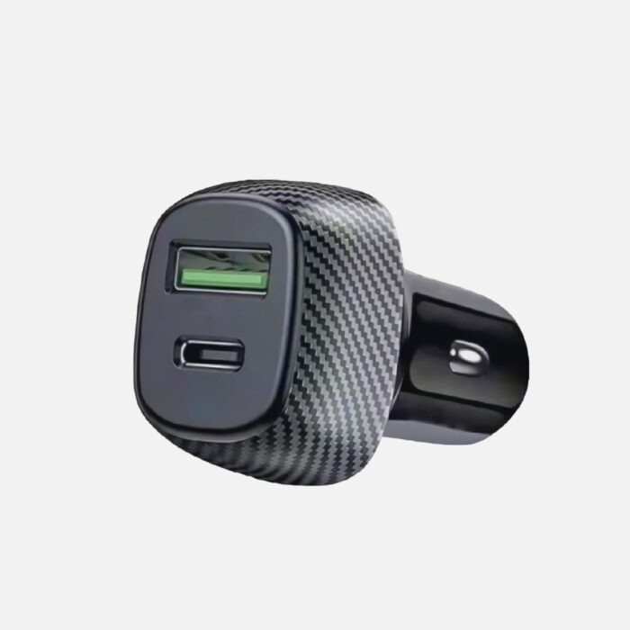Cargador de Auto Rapido Doble 48W: 30W + 18W BIRLINK