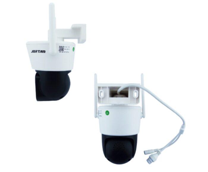 Camara de Vigilancia IP Wifi Doble Camara Marca JORTAN de 45 LED Con Conector LAN y TF. - Imagen 2