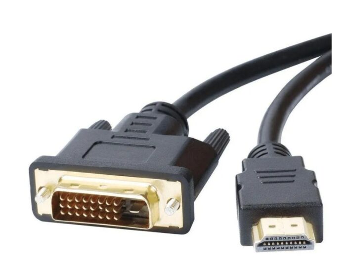 Cable HDMI a DVI de 24 + 1 Pin de 1.8 Mts