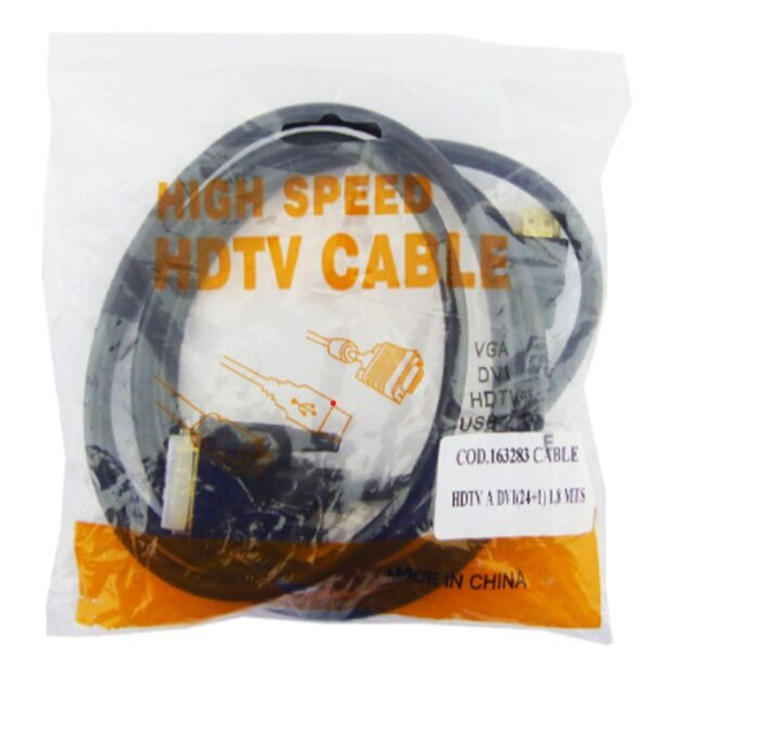 Cable HDMI a DVI de 24 + 1 Pin de 1.8 Mts - Imagen 4